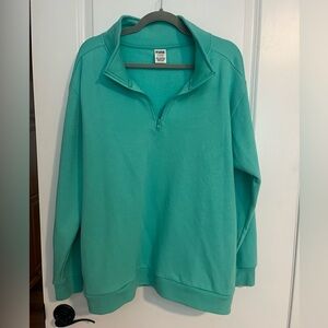 🤩NBW: PINK Quarter Zip Sweater